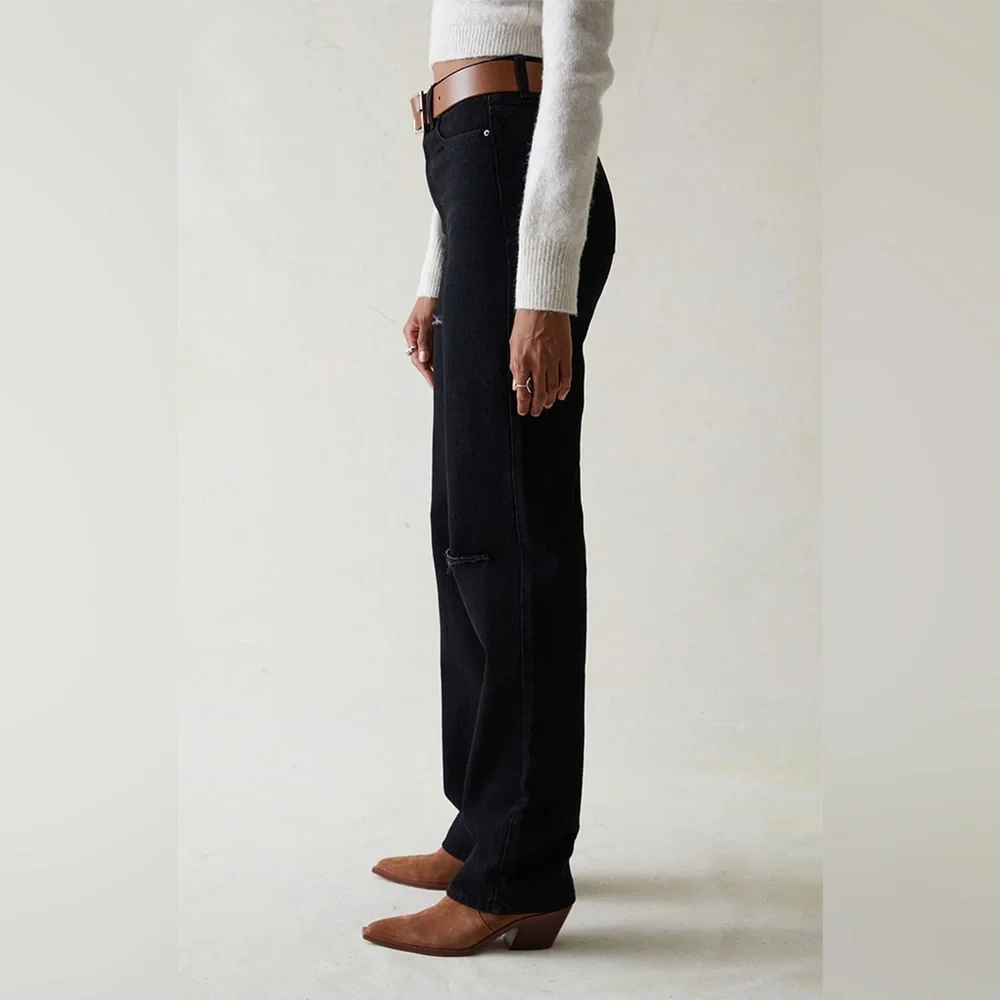 PacSun‎ Black Ripped '90s Boyfriend Jeans
